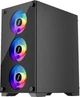 1stPlayer X2-M-BK-4F1-PS-600FK 600W Black with window (X2-M-BK-4F1-PS-600FK-EU) - изображение 3