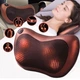Массажная подушка для спины и шеи Massage pillow 8028 на 4 ролика - изображение 6