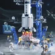 Конструктор Космический корабль шаттл Космос Космическая станция ракета на 458 деталей - изображение 6