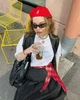 Кепка берет Кангол Кенгол Kangol красная 54-56 - изображение 3