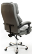 Офисное кресло Diego Comfort Pro серое Офисное компьютерное кресло до 120 кг Офисное кресло с подставкой для ног - изображение 7