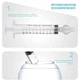 Шприц для промивання носа Bodasan 10 мл з м’якою силіконовою насадкою, без BPA, набір 2 шт (Y-30) - зображення 5