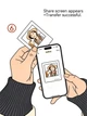 Фоторамка-магнит VidaBay FridgeMagnet с экраном E‑Paper загрузка фото через NFC White (6979981540000) - изображение 11