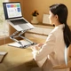 Підставка для ноутбука RTAKO RS-CP75D 3-Level Rotation Laptop Stand Silver (6930539537293) - зображення 6