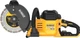 Акумуляторний різак DeWalt FlexVolt 54V 230 мм з 2 акумуляторами 9 Аг (DCS691X2-QW) - зображення 1