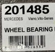 Підшипник задньої маточини ABS 201485 MERCEDES VITO W639 03-> - зображення 6