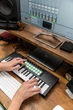 MIDI-клавіатура Novation Launchkey Mini 37 MK4 Чорна - зображення 10
