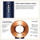 Фэн Dyson HD07 Supersonic Air Multiplier ceramic pop для волос с контролем температуры и насадками - изображение 4