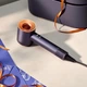 Фэн Dyson HD07 Supersonic Air Multiplier ceramic pop для волос с контролем температуры и насадками - изображение 11
