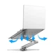 Підставка для ноутбука WIWU Rotative Foldable Laptop Stand S801 Silver (6977703651003) - зображення 8