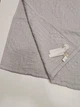 Полотенце муслиновое банное Malloory Home 70*140 см Колосок Светло-серое - изображение 4