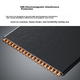 Удлинительный кабель LinkStone PCIe 4.0 для видеокарт, 20 см, совместим с удлинительным кабелем PCIe 3.0 X16, вертикальная установка, универсальный тип для вертикального положения под углом 90 градусов, подходит для видеокарты 4090. - изображение 6
