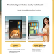 Настільна шафа для дезінфекції кухонного посуду Canbo Household Small Vertical Dezinfection Cabinet 60L XDR60-B1 з двома зірками, що підходить для мисок, паличок для їжі та ножів. - изображение 4