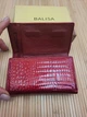Женский складной лаковый кошелек из кожи BALISA G2-712Н красный - изображение 4