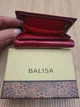 Женский складной лаковый кошелек из кожи BALISA G2-712Н красный - изображение 7
