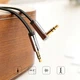 Аудіокабель Ugreen AV119 3.5 мм Male to 3.5 мм Male Straight to angle flat Cable 2 м Black (UGR-10599) - зображення 3