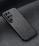 Кожаный чехол XnE Samsung Galaxy S26 Ultra S948 с металлической вставкой Black (44935-2B) - изображение 1