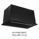 Вытяжка perfelli design filini 5nw nero silenzio - зображення 8
