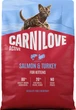 Сухой корм для котят Carnilove Active Salmon & Turkey Kitten лосось и индейка 2 кг (8595602581504) - изображение 1