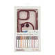 Чохол Premium TPU+PC+Metal Stand Case with MagSafe and Camera Lenses для iPhone 15 Plum - изображение 5