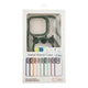 Чохол Premium TPU+PC+Metal Stand Case with MagSafe and Camera Lenses для iPhone 15 Pro Max Green - изображение 5