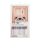 Чохол Premium TPU+PC+Metal Stand Case with MagSafe and Camera Lenses для iPhone 14 Pro Pink - зображення 5