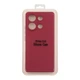 Чохол Premium Silicone Cover Full Camera (A) для Xiaomi Redmi Note 13 4G 42.Maroon - изображение 4