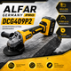 Аккумуляторная угловая шлифовальная машина AlFAR Germany PRO DCG409P2 - изображение 2