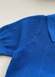Дитяче в’язане поло Soft Knit синє р. 120 - зображення 3