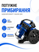 Пылесос циклонный без мешка синий 4000 Вт с контейнером 3 л, турбощеткой и радиусом действия 7.5 м (49676034) - изображение 7