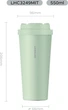 Термокружка LOCK&LOCK 550 мл Mint Green - изображение 2