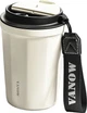 Термокружка Vanow Нержавеющая сталь 316 Smoky White - изображение 1