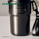 Термокружка Starbucks Coffee Treasure Golden Flow Double-Drinking 365 мл Black - изображение 5