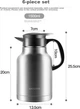 Термос MAXCOOK с насосом 1.5 л Silver (MCH6785) - изображение 7