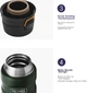 Термос THERMOS TSK2-500S AGR 500 мл Spruce Green - зображення 7