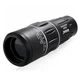 Монокуляр Bushnell 16x52 для полювання, риболовлі та туризму, оптичний монокуляр 16x збільшення, далекоглядна труба з багатошаровим покриттям лінз, ударостійкий корпус, фокусування, компактна оптика для спостереження за природою та подорожей - зображення 2