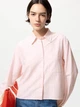 Рубашка женская UNIQLO 604556920 2XL Розовая (1159863177) - изображение 1