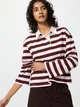 Поло женское UNIQLO 816037658 L Коричневое/Розовое (1159863399) - изображение 1