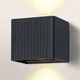Фасадний світильник OSRAM Style Striped Cube Adjustable Wall Updown 10W 330Lm 3000K IP65 (4099854709524) - зображення 7