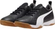 Кроссовки Puma синтетические 40 5 черные белые для зала - изображение 2