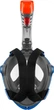 Повнолицьова маска Aqua Speed силікон L/XL чорна синя - зображення 5