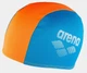Шапка для плавания Arena 100% полиэстер OSFM голубой оранжевый - изображение 1