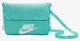 Сумка кроссбоди NIKE 100% полиэстер 22х16х6 см бирюзовая женская - изображение 1