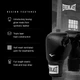 Боксерские перчатки Everlast полиуретан 8 унций черные унисекс - изображение 3