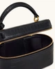 Жіноча сумка кросс-боді через плече JW PEI Cleo Box Shape Top Handle Bag Black croc (126863) - зображення 14