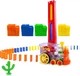 Детская игрушка паровозик из домино Domino Happy Truck 660B, разноцветный - изображение 2
