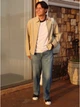 Рюкзак тканевый 45 л вмещает формат А4 Uniqlo Jw Anderson 228193337 Зеленый (1159863299) - изображение 14