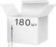 Шприц инъекционный трехкомпонентный mediOk Luer Lock 1 мл с иглой 30G 0.30x13 мм 180 шт (3CLL-1M30G) - изображение 1