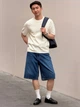 Рюкзак тканевый 45 л вмещает формат А4 Uniqlo Jw Anderson 277214160 Синий (1159863300) - изображение 12
