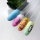 Гель-лак для нігтів ART Bubble №B002 напівпрозорий кораловий з білими пластівцями 10 мл - зображення 5